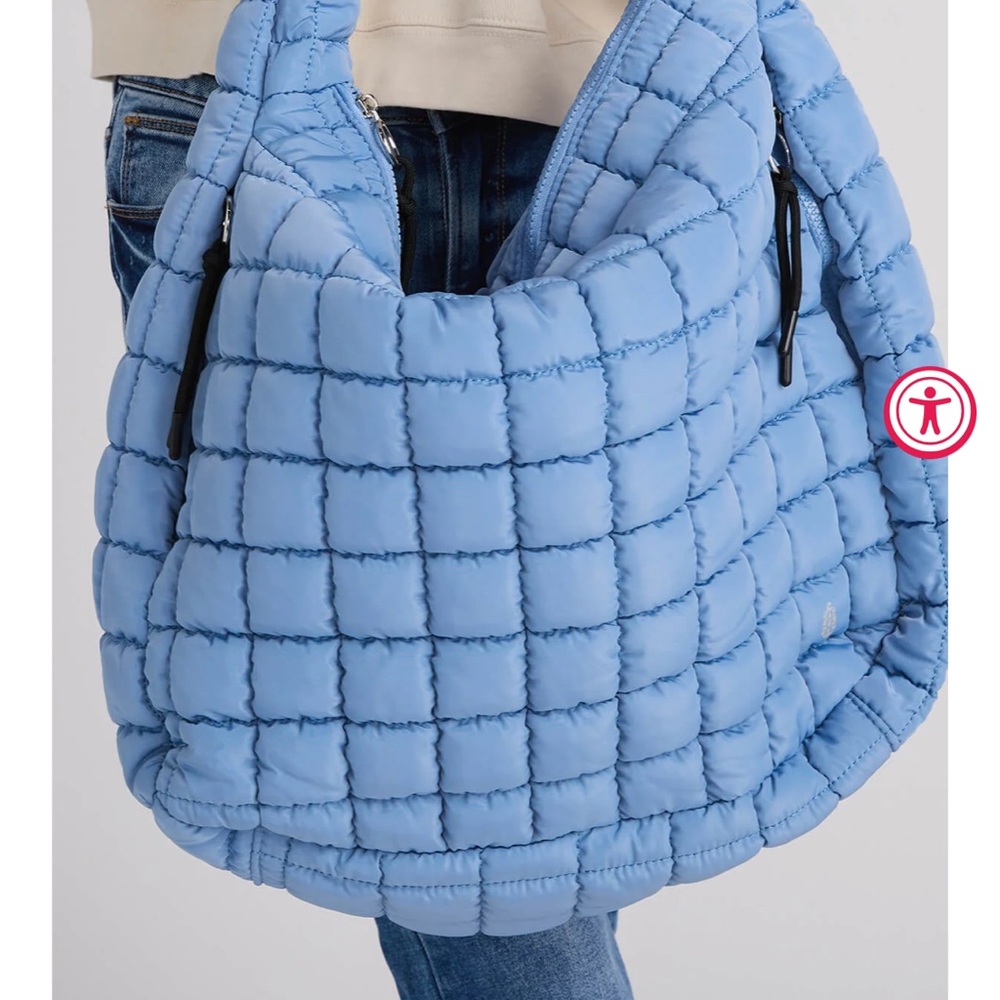 Free People Quilted Carryall Bag